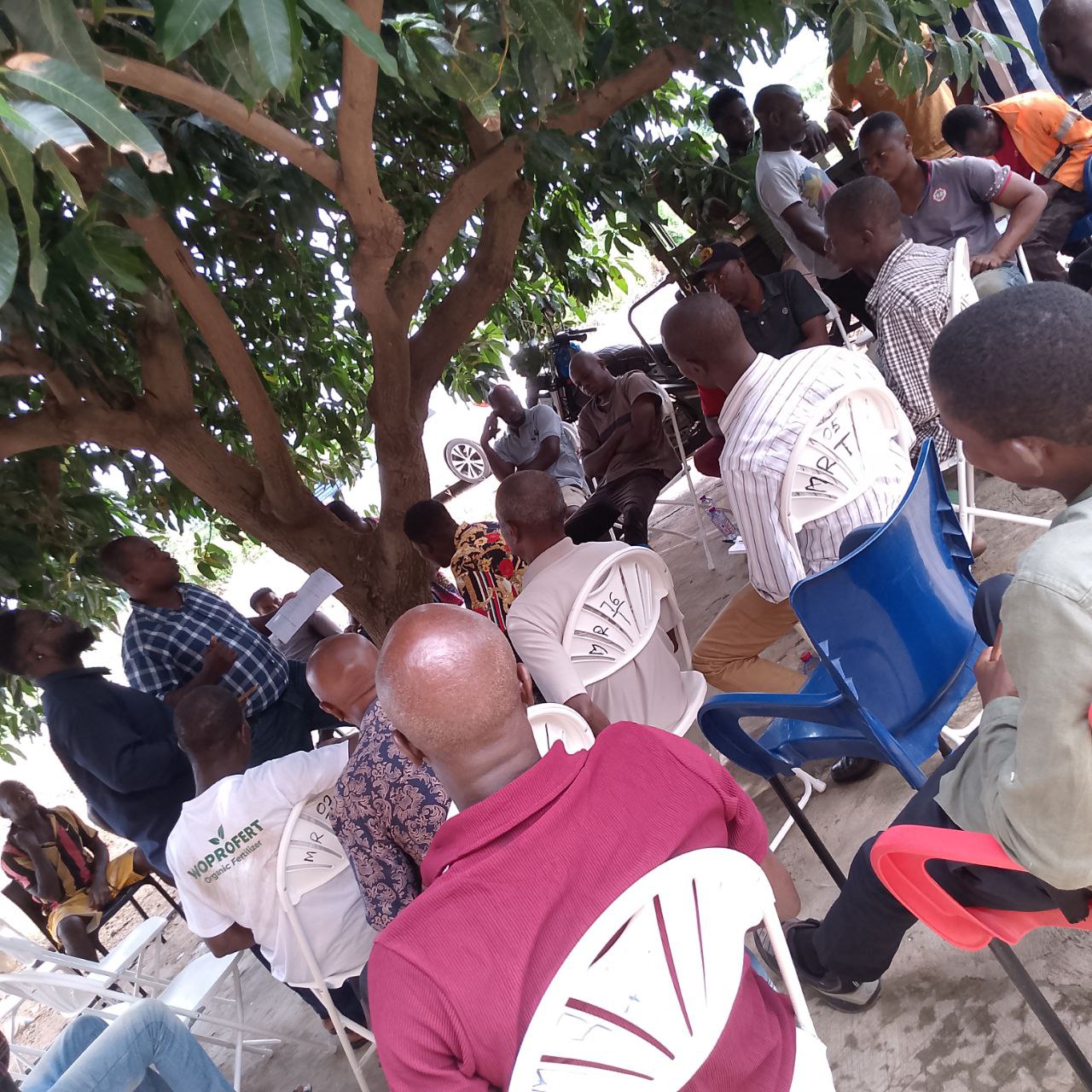 Meeting with Outgrowers